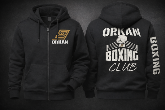 Rozpinana bluza bawełniana ORKAN Boxing