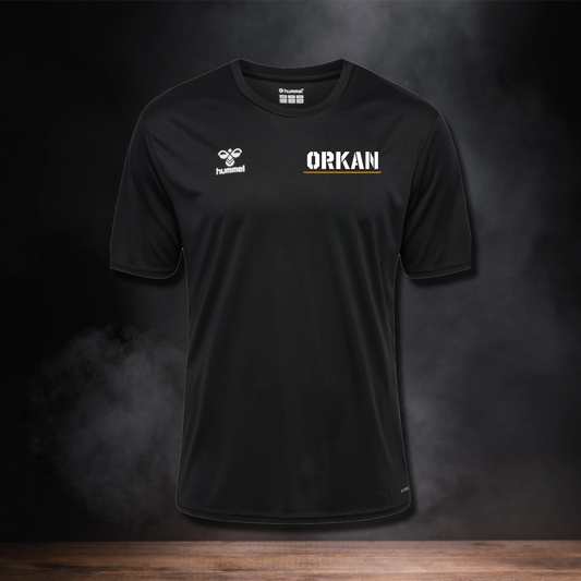 Aktywna koszulka "EAT SLEEP KRAV MAGA REPEAT" klubu sportowego ORKAN.